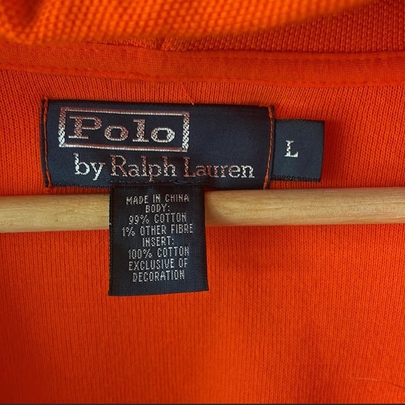 Polo by Ralph Lauren Zip Up Sweatshirt Size L - Picture 7 of 9